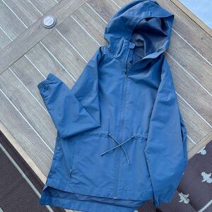 Champion blue Windbreaker with Hood mesh lining